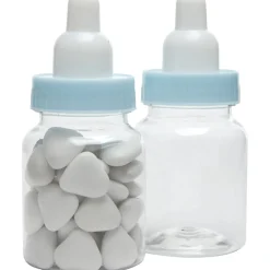 Biberon à dragées bleu x4