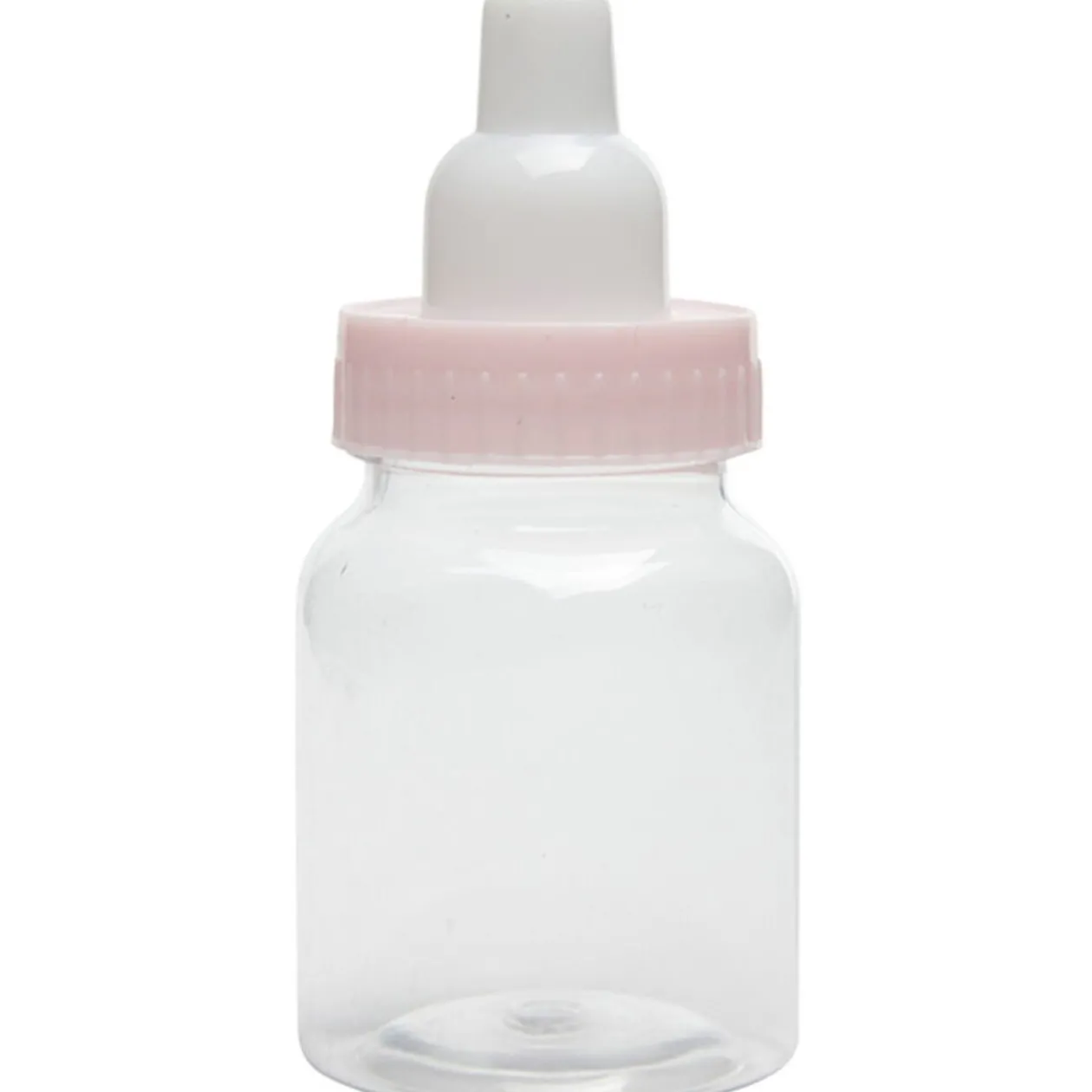 Biberon à dragées rose x4