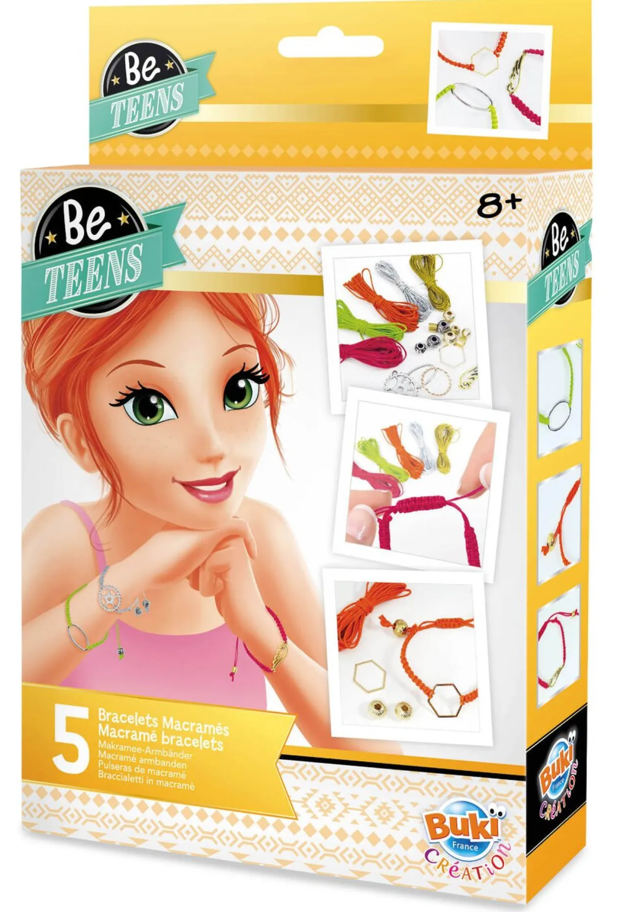 Bijoux créatifs bracelets macramé