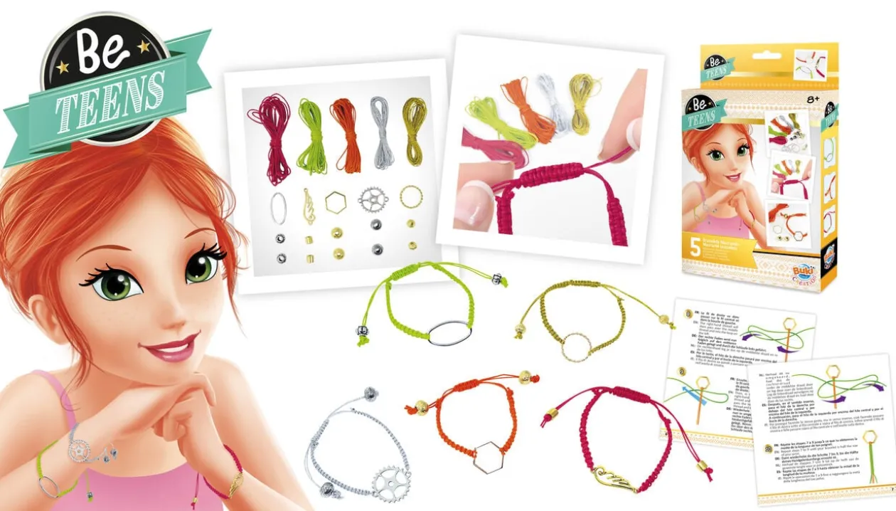 Bijoux créatifs bracelets macramé