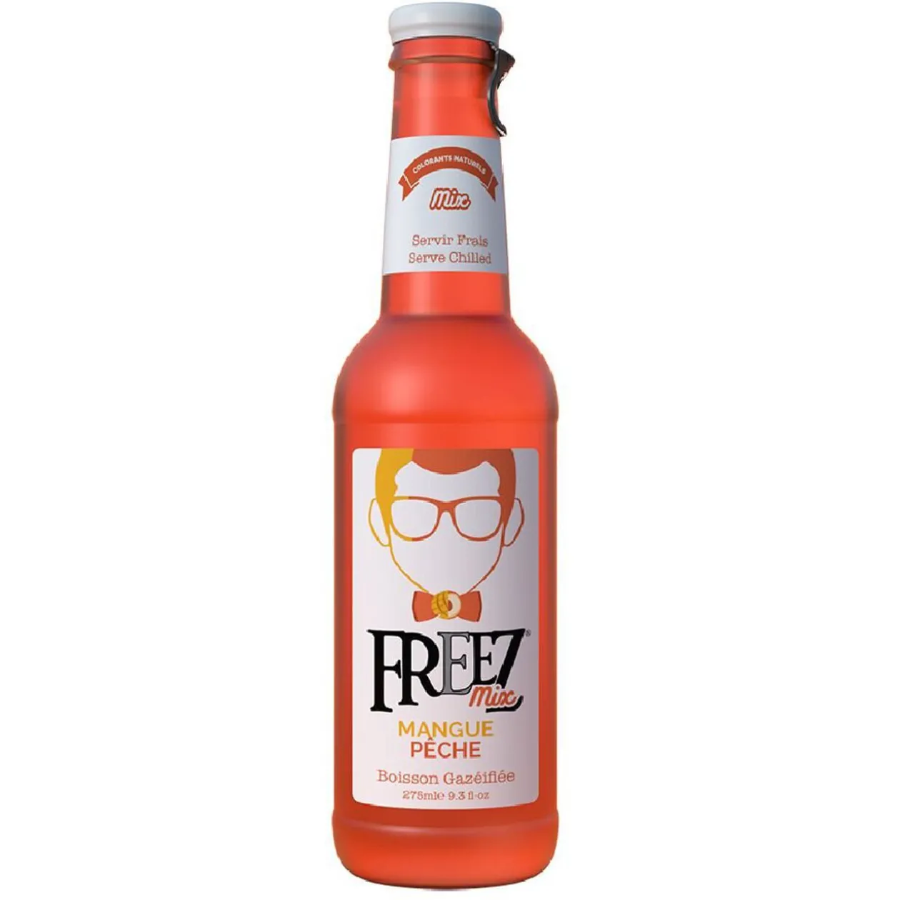 Boisson gazeuse Freez mangue pêche 27,5cl