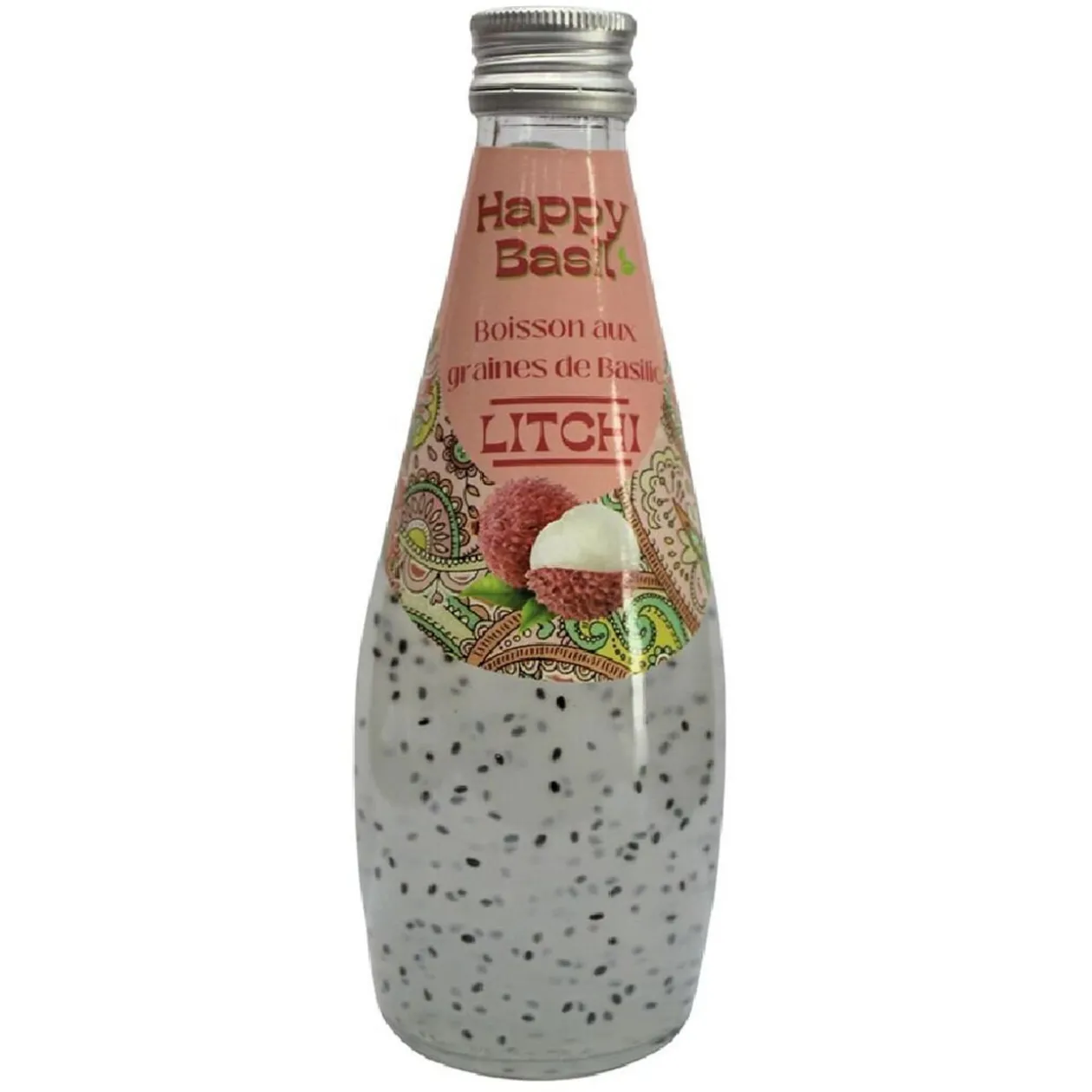 Boisson Happy Basil litchi 29cl