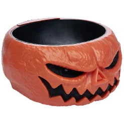 Bol à bonbons animé citrouille orange