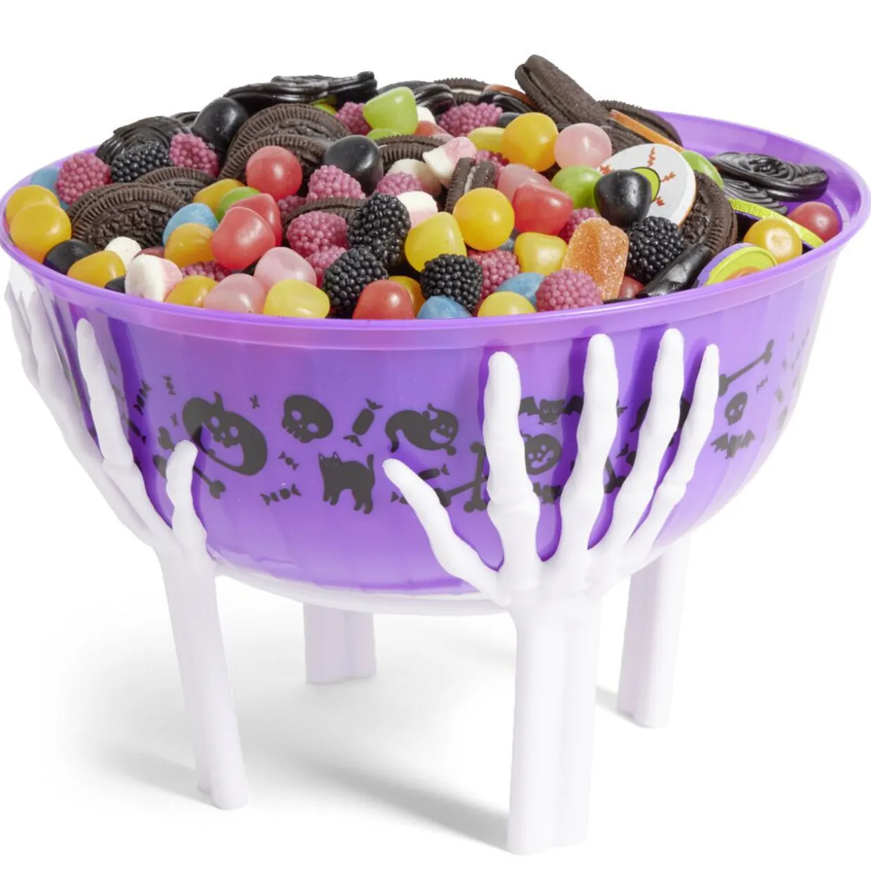 Bol à bonbons Halloween motif citrouille