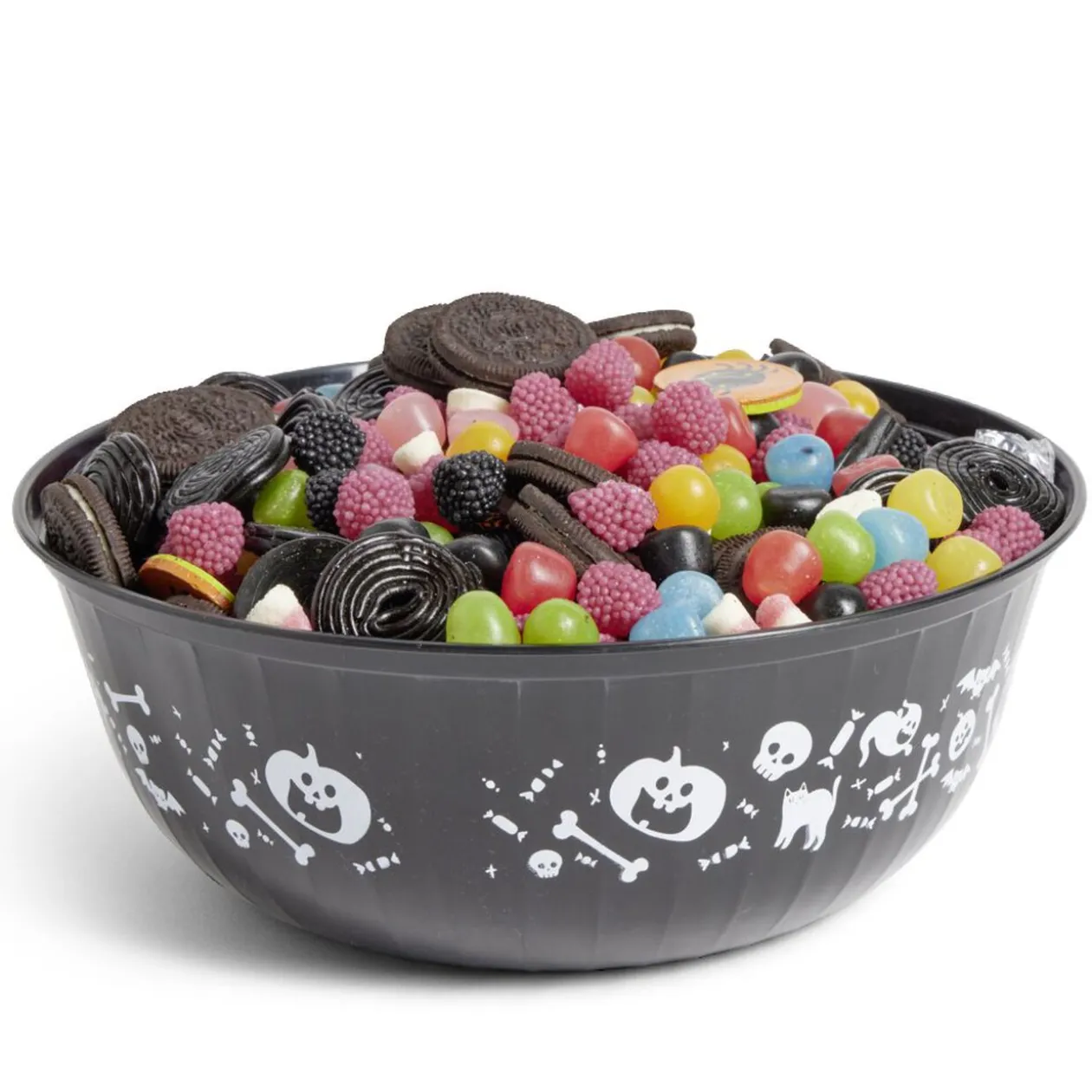 Bol à bonbons Halloween motif citrouille