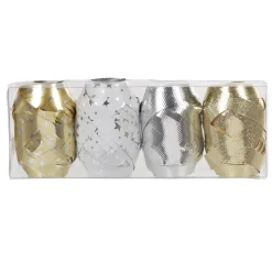 Bolduc doré argenté L10 m x 4