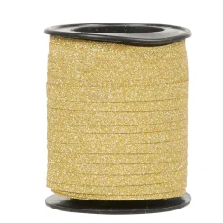 Bolduc doré pailleté 40 m