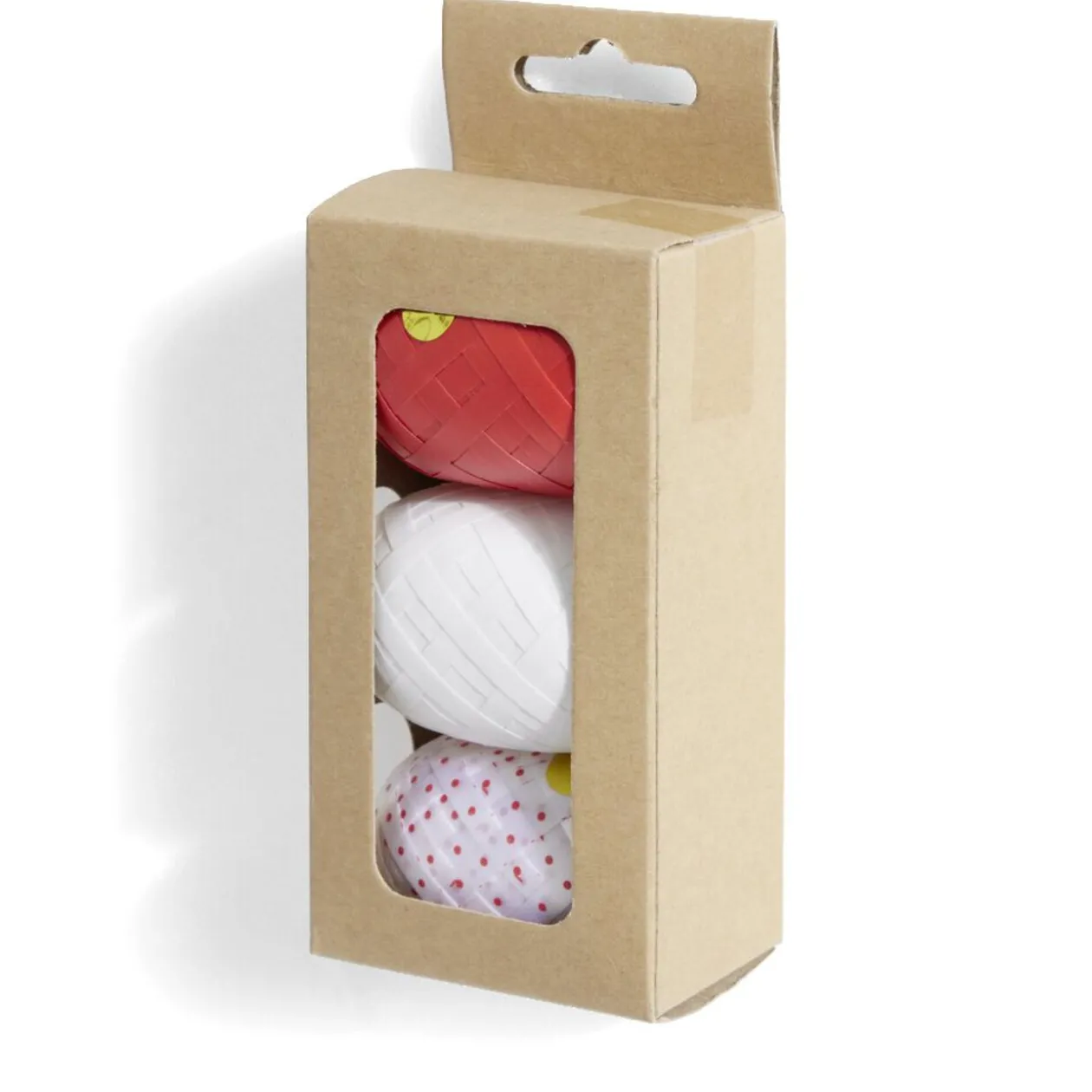 Bolduc rouge blanc et traditionnel 10m x3