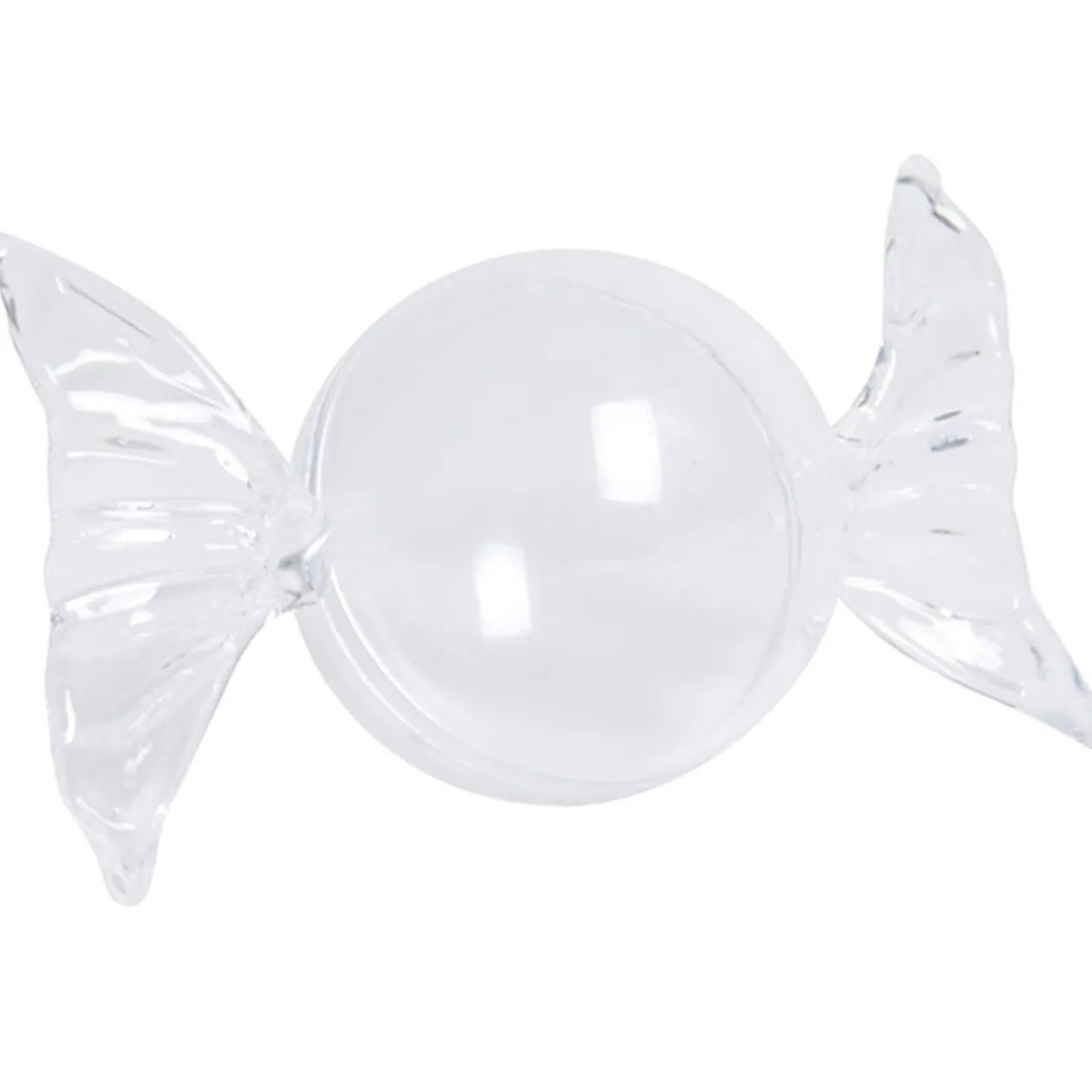 Bonbon à dragées transparent x3