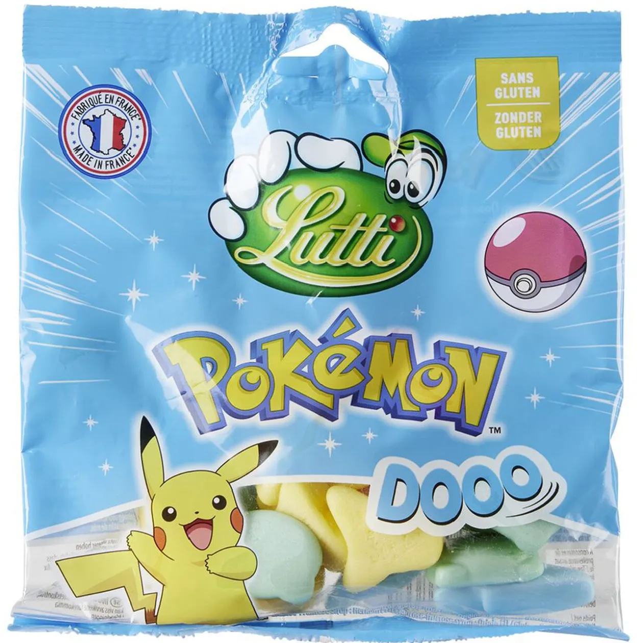 Bonbon gélifié Lutti Pokémon dooo sans gluten 100g