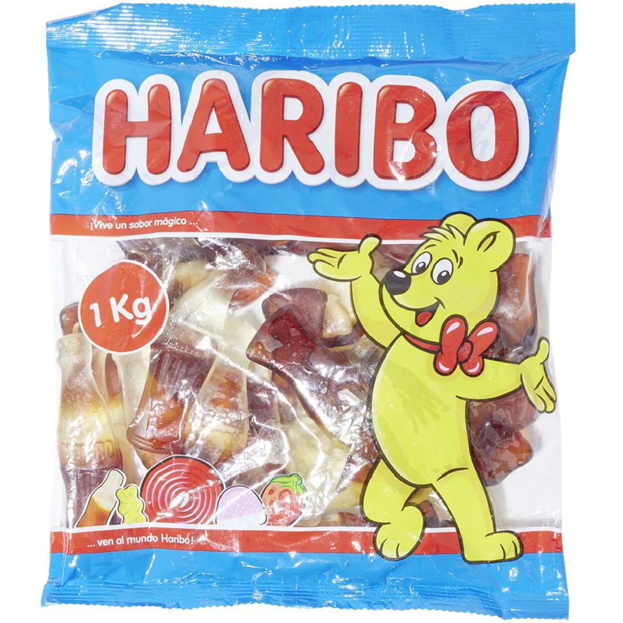 Bonbon Maxi Cola lisse 1kg Haribo