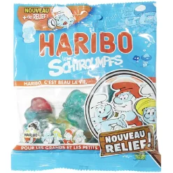 Bonbon Schtroumpfs HARIBO 120gr