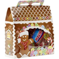 Bonbons de Noël dans valisette