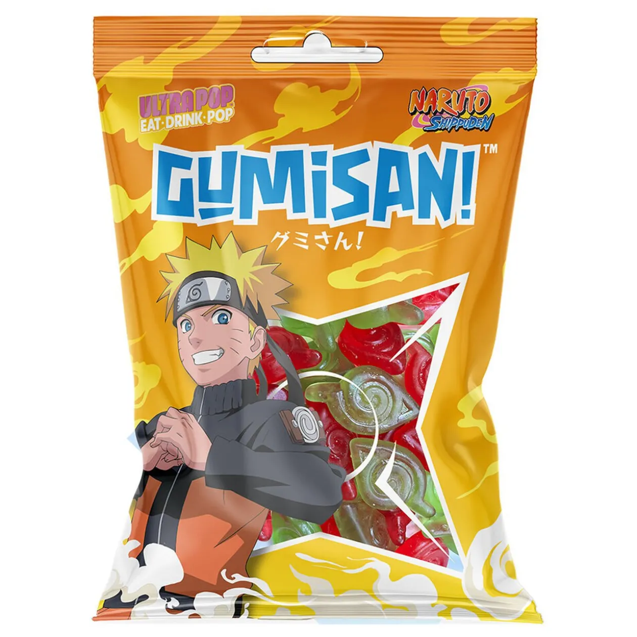 Bonbons Gumisan Naruto saveur cerise et pomme 180g