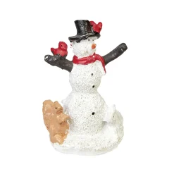 Bonhomme de neige village de Noël