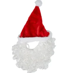Bonnet barbe Père Noël adulte