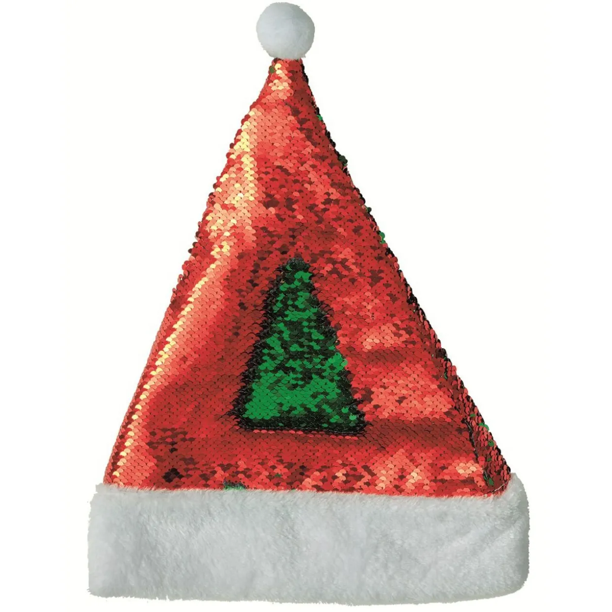 Bonnet de Noël à sequins