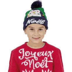 Bonnet lumineux de Noël enfant