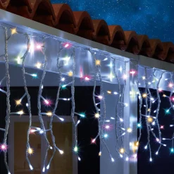 Bordure de toit lumineuse multicolore extérieur 192 LED