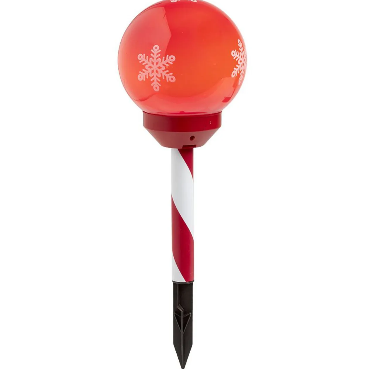 Borne lumineuse solaire 2en1 à planter et accrocher H42,5cm Ø14,5cm