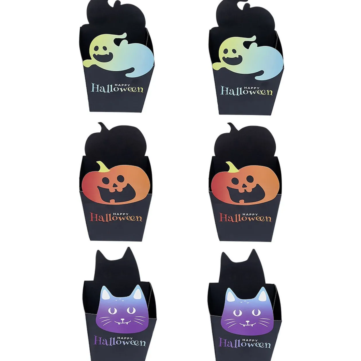 Boîte à bonbons Happy Halloween x6