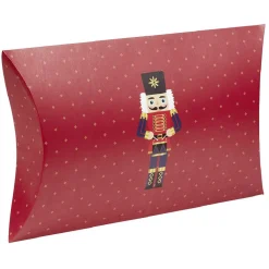 Boîte à cadeau Noël berlingot Tradition L29X28.5X5 cm