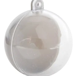 Boîte à dragées grise et transparente x3