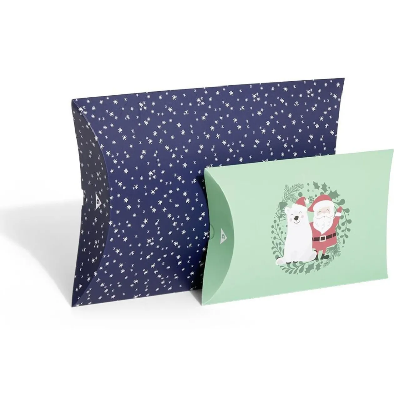 Boîte cadeau berlingot Noël enfant x2