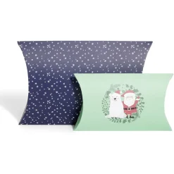 Boîte cadeau berlingot Noël enfant x2