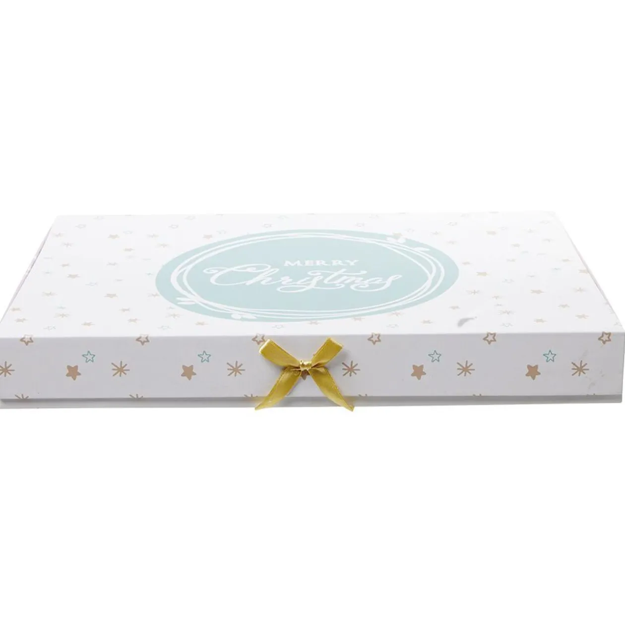 Boîte cadeau Noël Merry Christmas L.34,5 x l.24 x H.4 cm