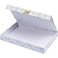 Boîte cadeau Noël motif nature et renard