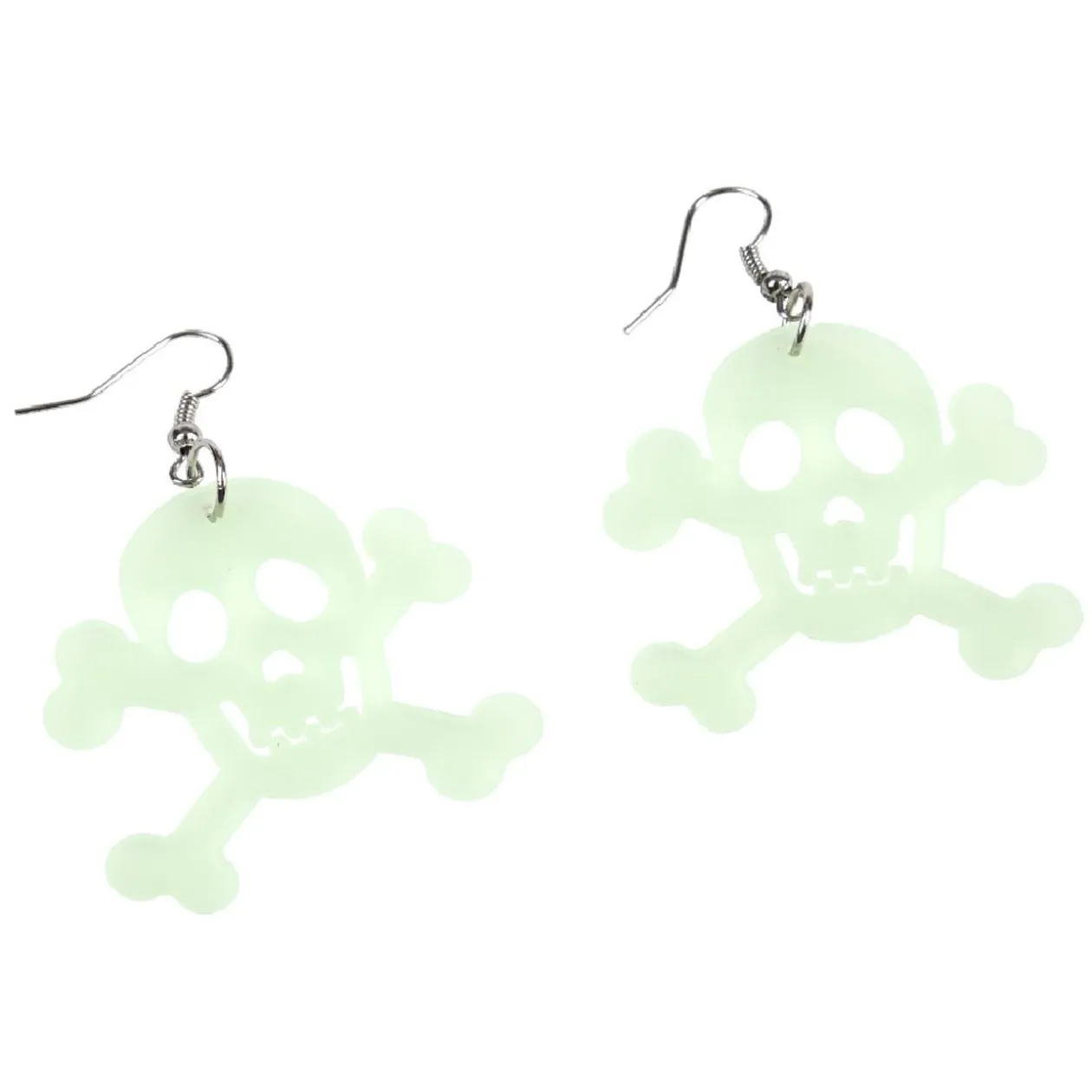 Boucles d'oreilles phosphorescent Halloween