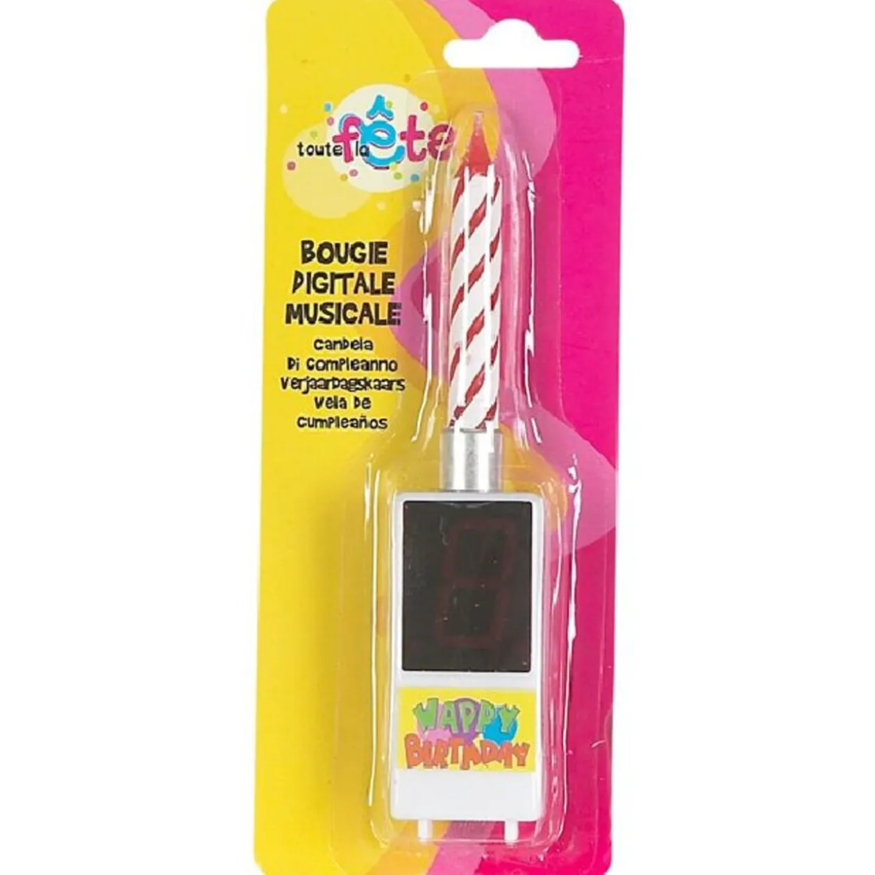 BOUGIE ANNIVERSAIRE DIGITALE