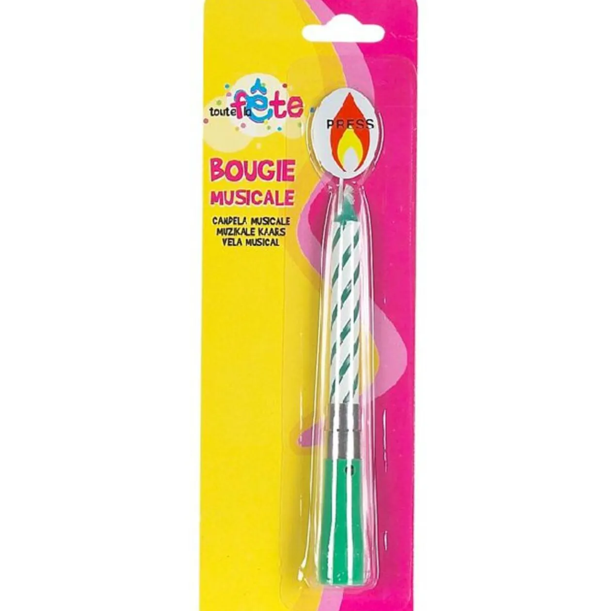 BOUGIE ANNIVERSAIRE MUSICALE