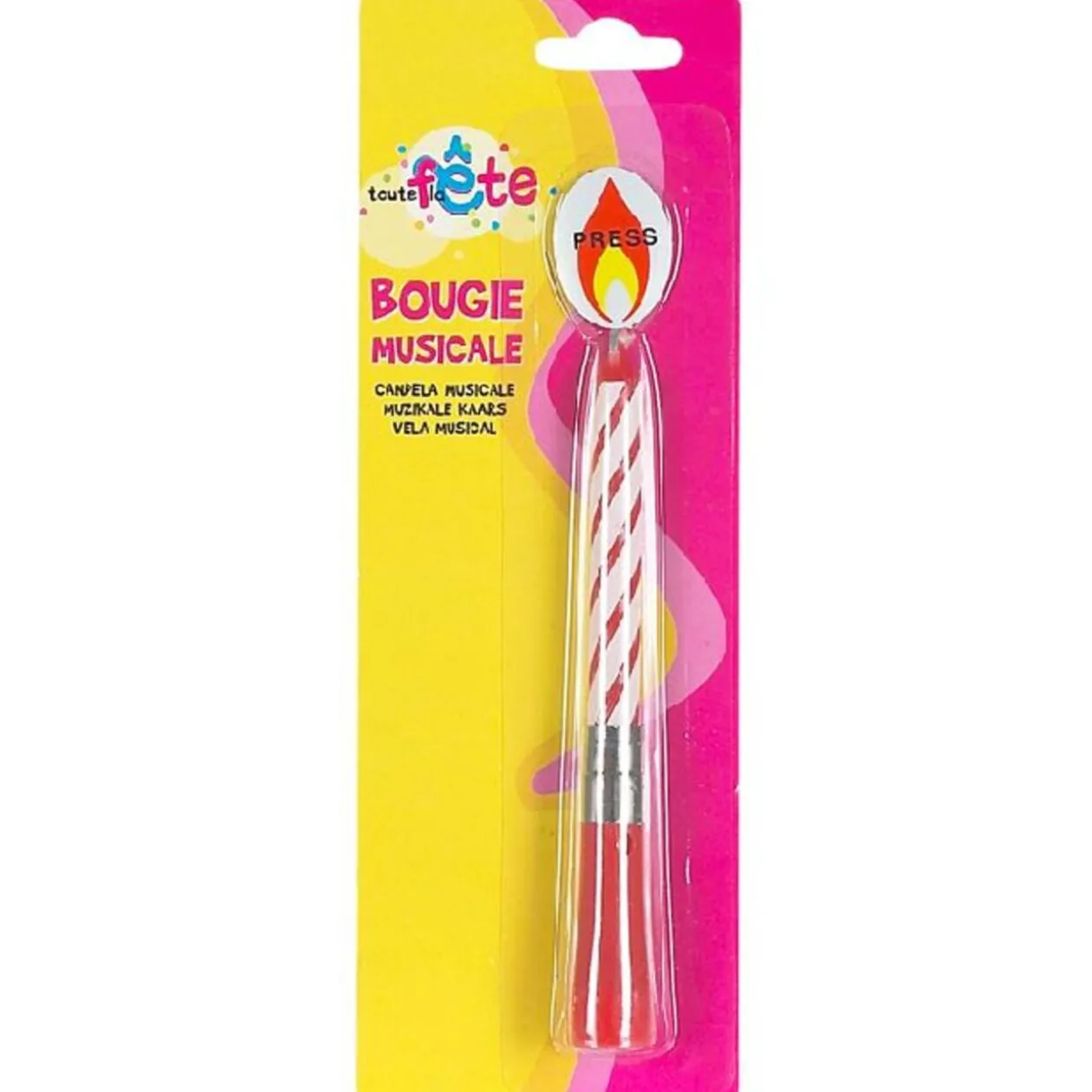 BOUGIE ANNIVERSAIRE MUSICALE