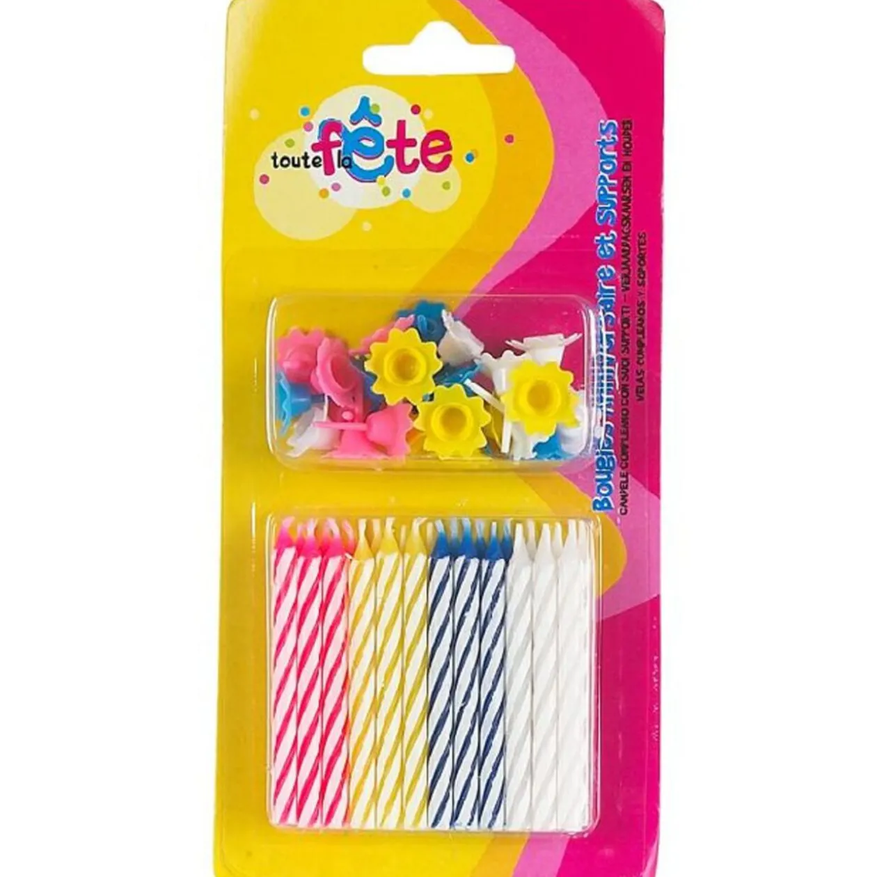 Bougie anniversaire x24