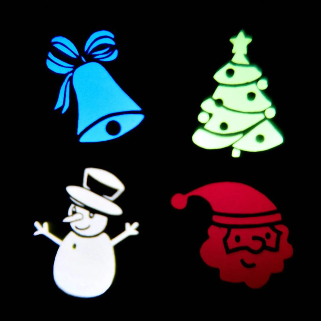 Bougie projecteur LED Noël