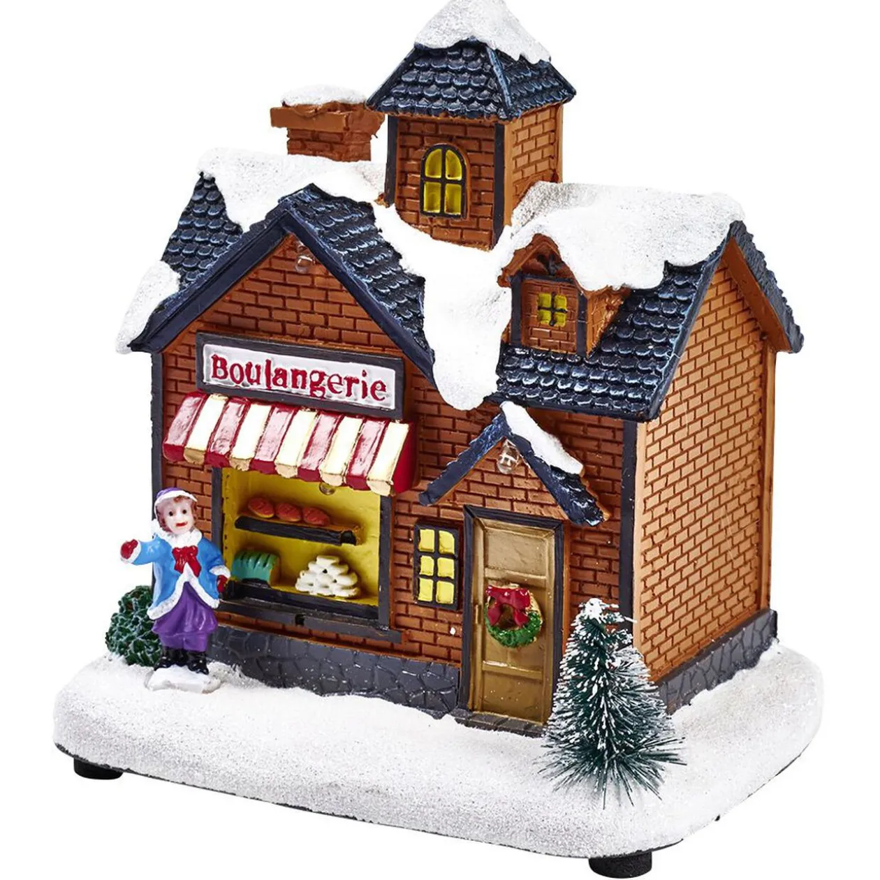 Boulangerie lumineuse Village de Noël