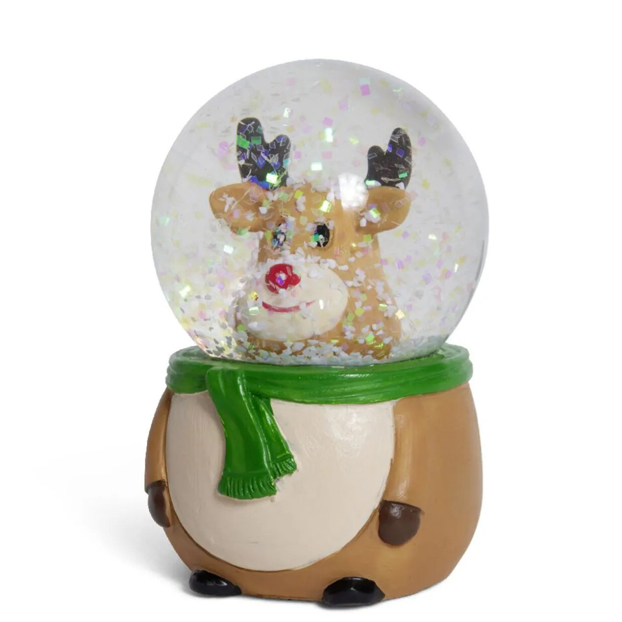 Boule à neige Noël Ø4,5xH7cm