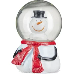Boule à neige personnage de Noël Ø4,5xH7cm