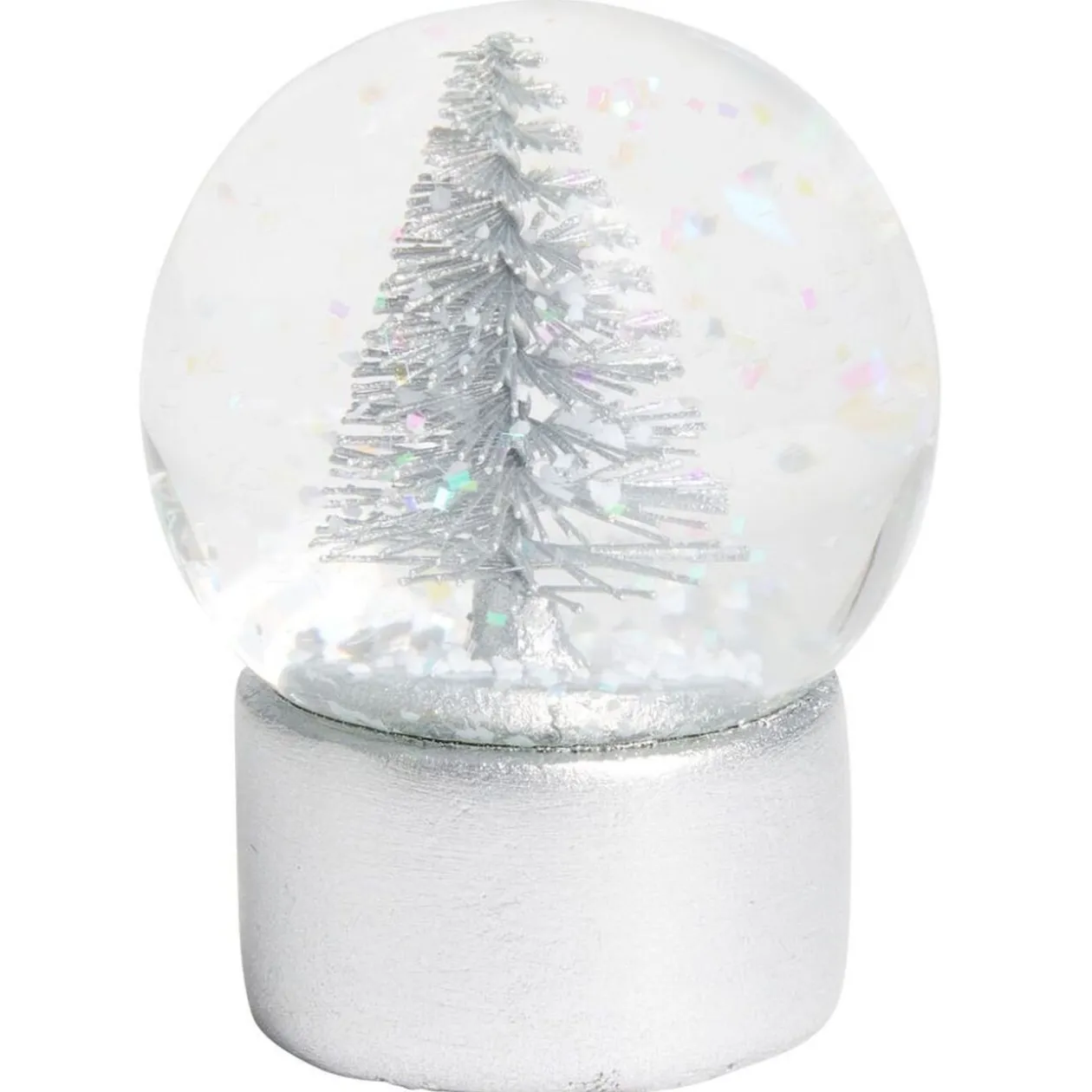 Boule de neige décor sapin de Noël