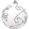 Boule de Noel blanche