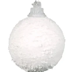 Boule de Noel imitation neige X9