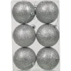 Boule de Noel X6 argent