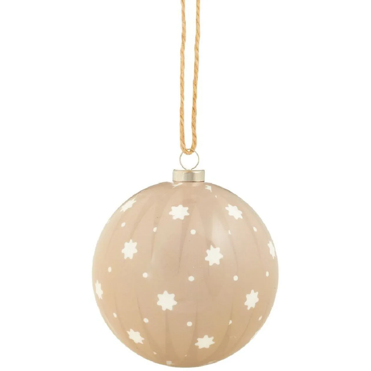 Boule de Noël à fleurs