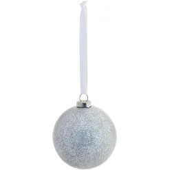 Boule de Noël colorée pailletée