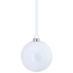 Boule de Noël colorée pailletée