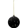 Boule de Noël déco étoiles Ø8 cm