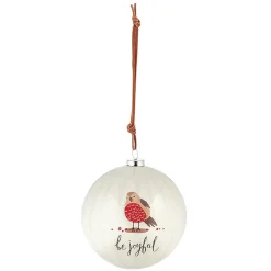 Boule de Noël design champêtre