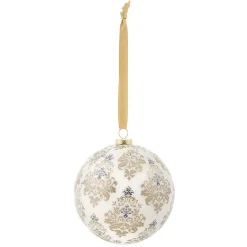 Boule de Noël design héritage chic